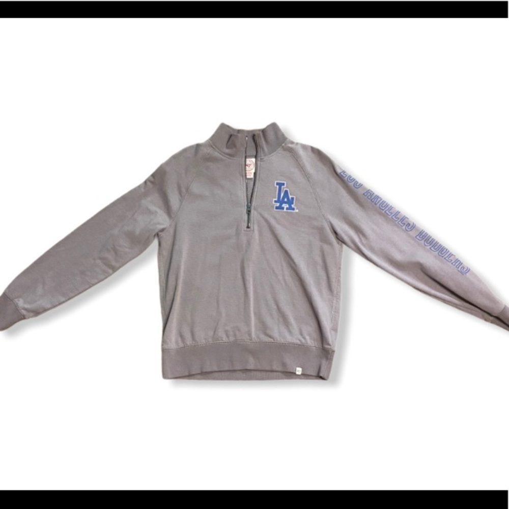 LA Dodgers half zip pullover